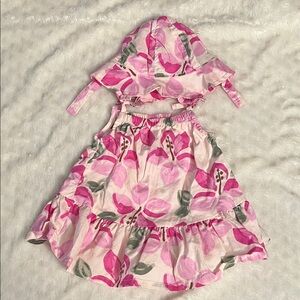 Carter's Pink Floral Baby Outfit